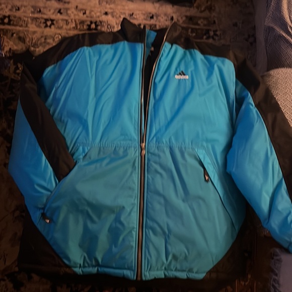 adidas Retro early 2000s Heavyweight Jacket size XLT EUC Rare VTG ❄️☃️ - Picture 3 of 7